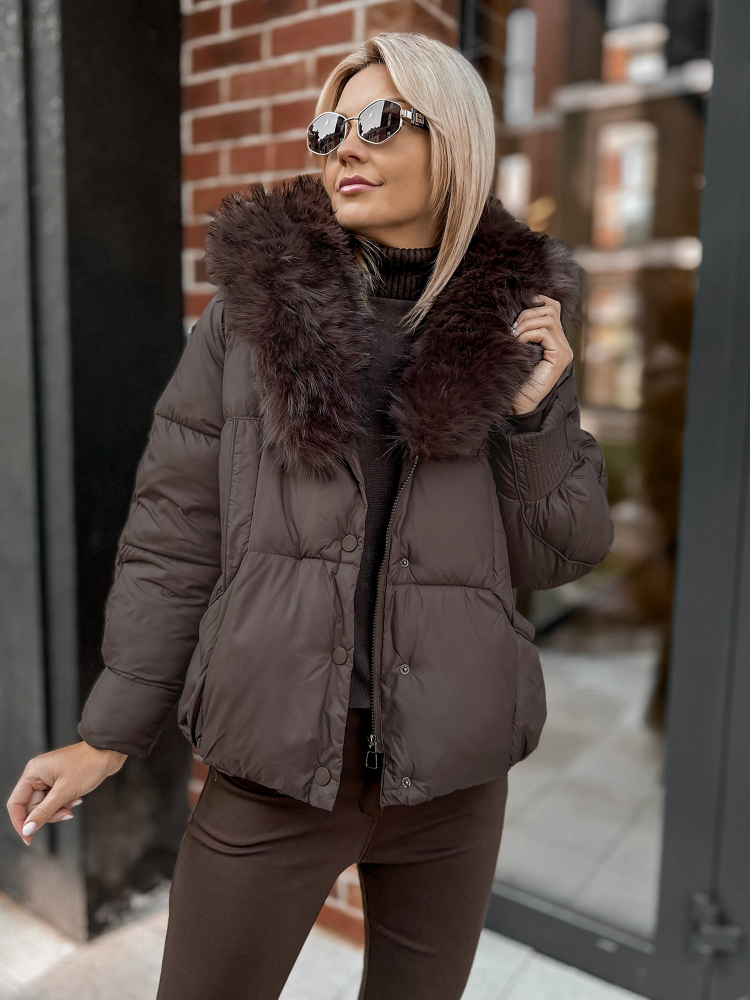 VESTE RIDLEY BRUN