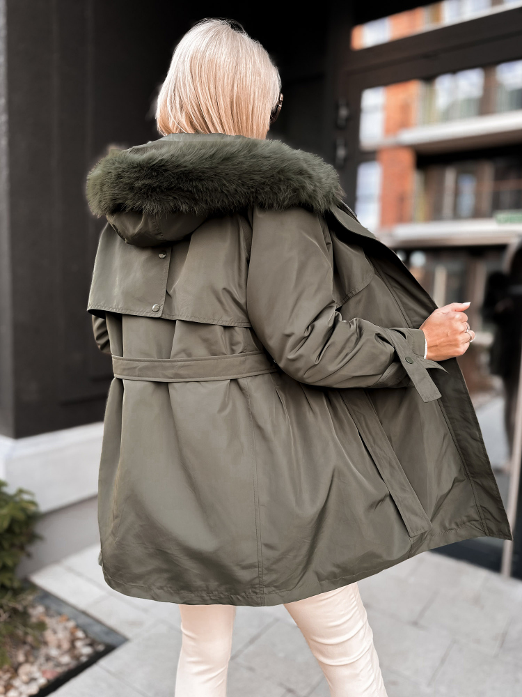 BUNDA S PODŠÍVKOU ETTIE KHAKI