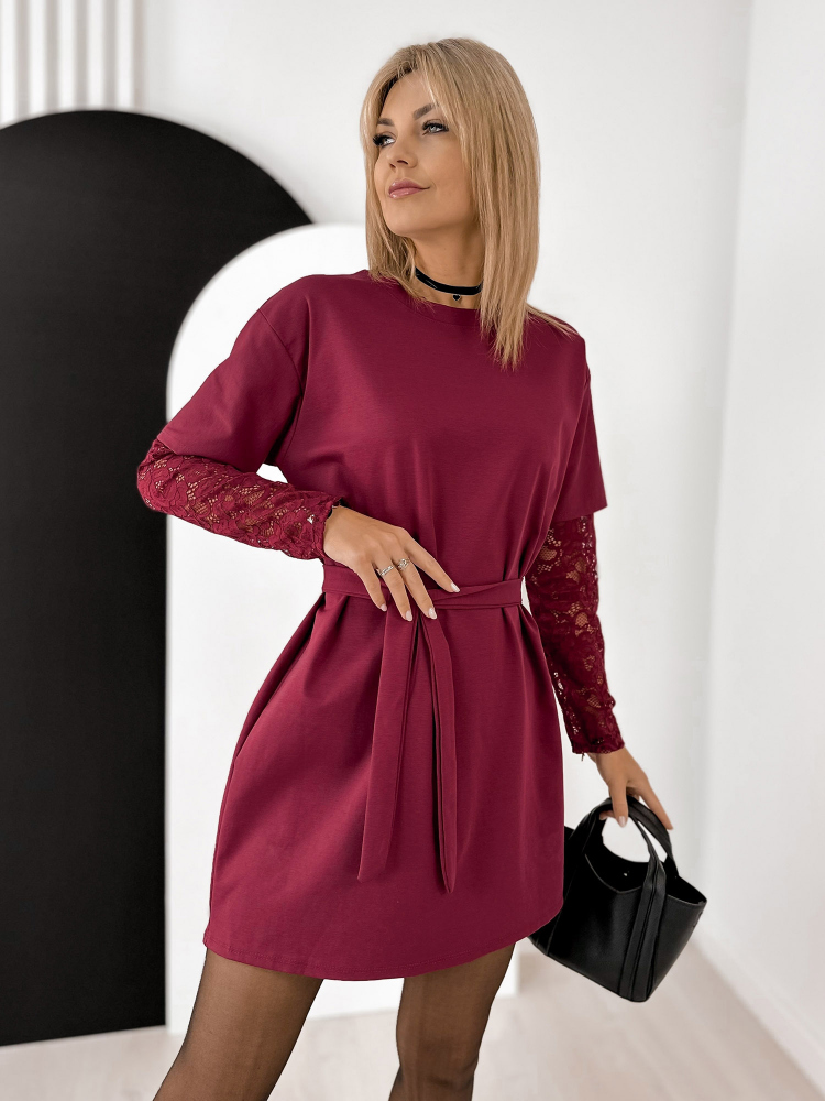 ROBE HERRICK BORDEAUX