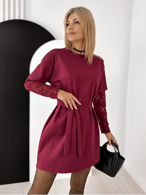 ROBE HERRICK BORDEAUX
