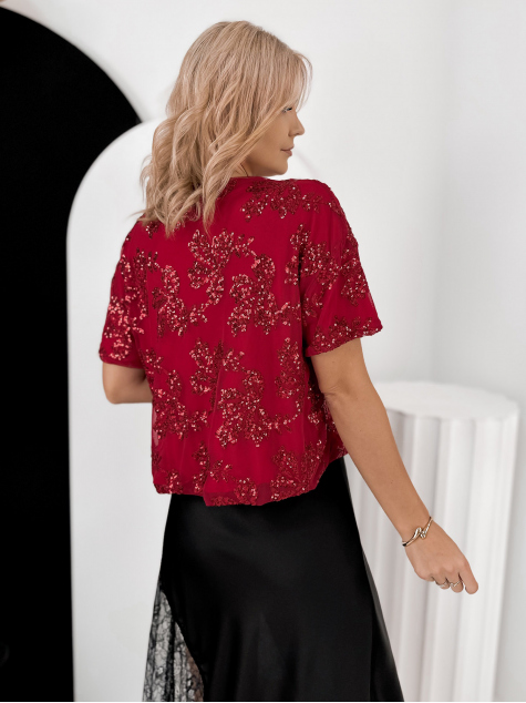 BLOUSE MONTLU RED