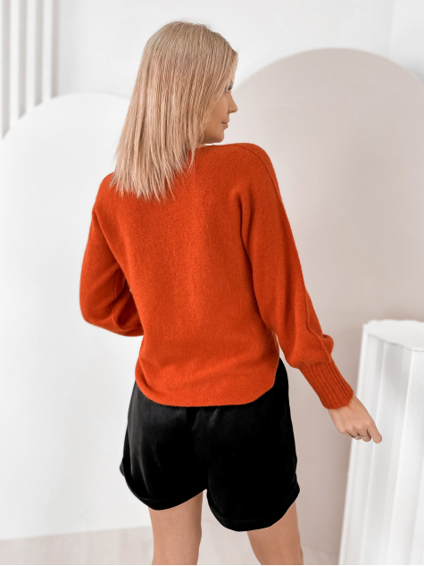 PULLOVER VALMONT ORANGEFARBENER