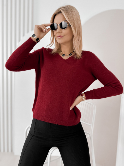 SWEATER MONTCLAIR BURGUNDY