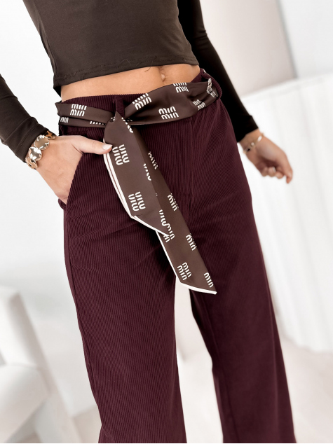 PANTS CORDUROY ENCINAR BURGUNDY