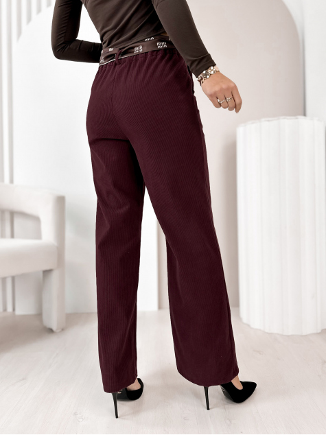 PANTALON CORDUROY ENCINAR BORDEAUX