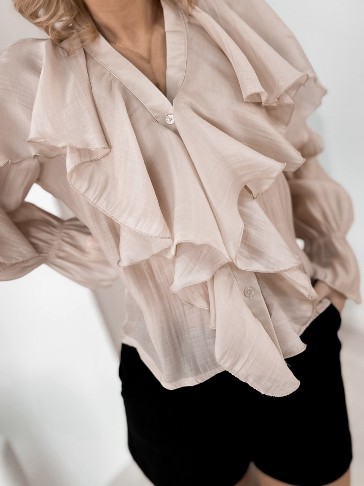 CHEMISE CELLONI BEIGE