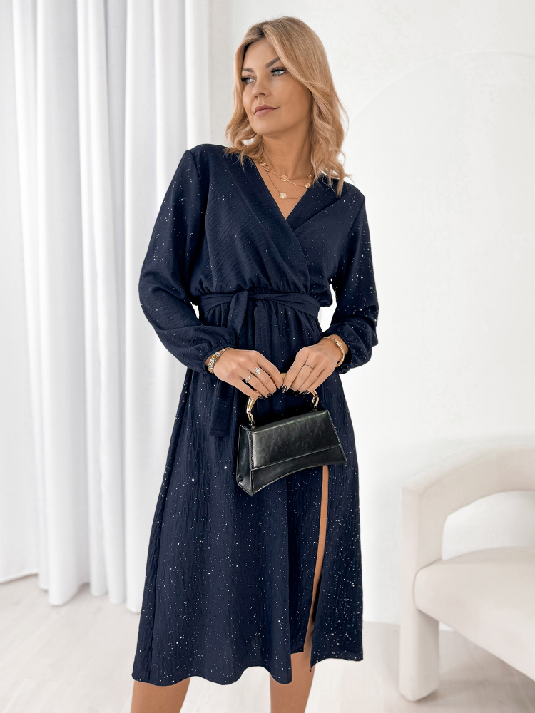 DRESS VALLARTA NAVY BLUE