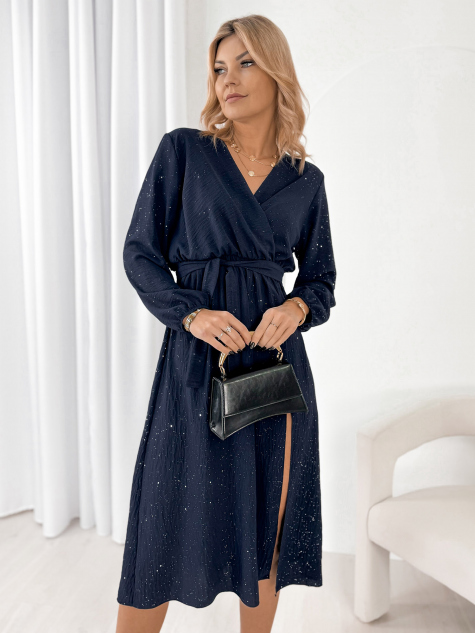 ROBE VALLARTA BLEU MARINE