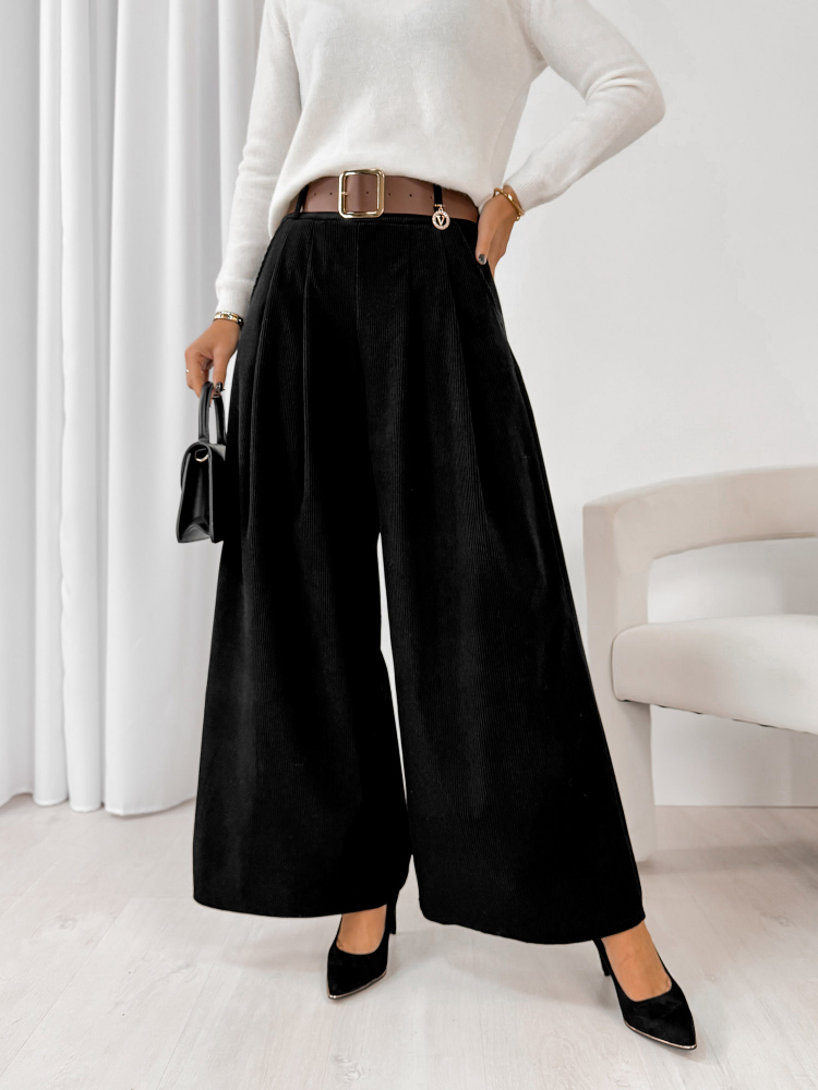 PANTS CORDUROY RODNEY BLACK