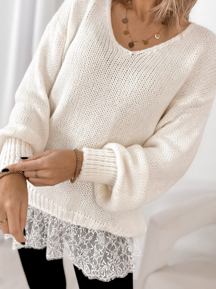 SWEATER SUCRE ECRU