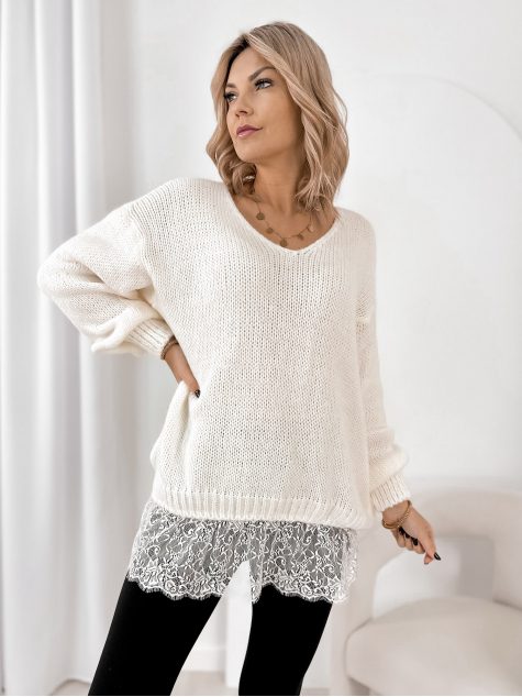 SWEATER SUCRE ECRU