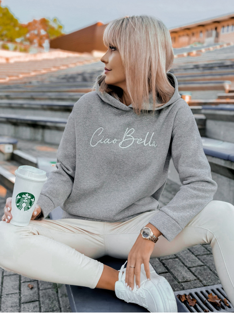 SWEATSHIRT BELLA GRAU