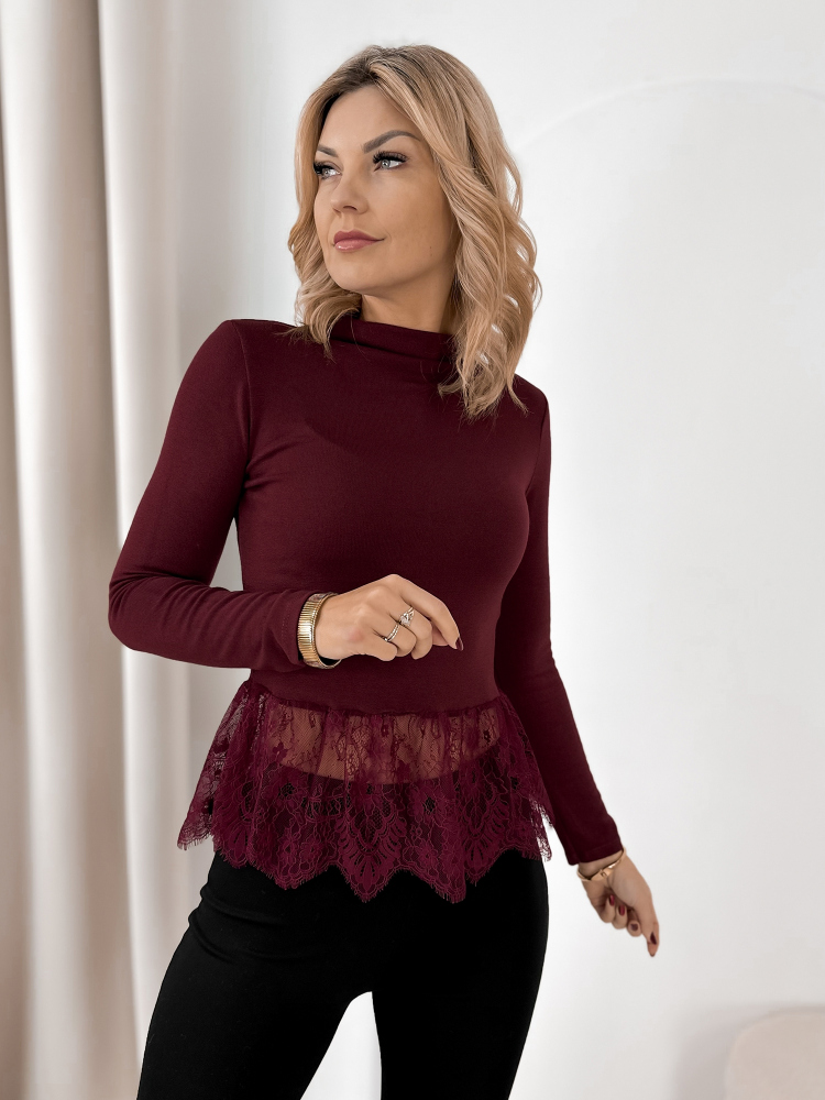 BLŪZE AVERY BORDO