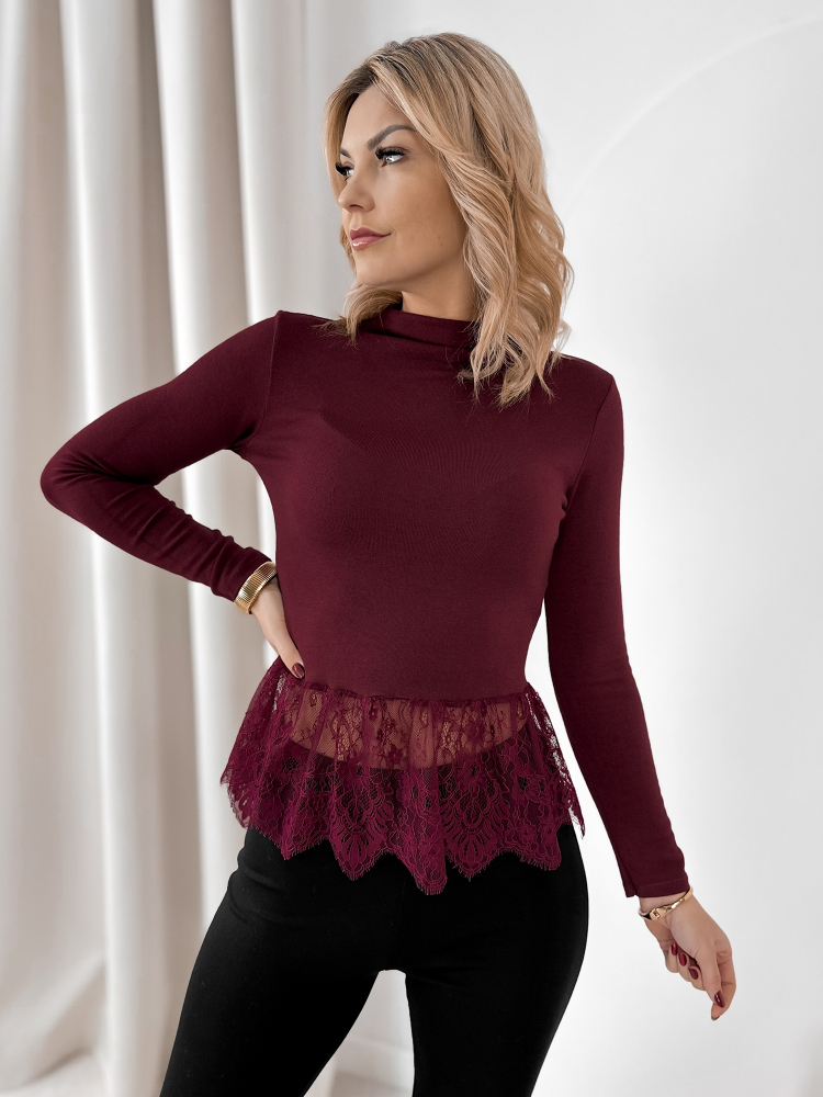 BLŪZE AVERY BORDO