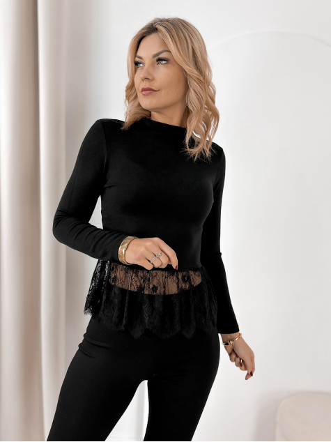 BLÚZ AVERY FEKETE