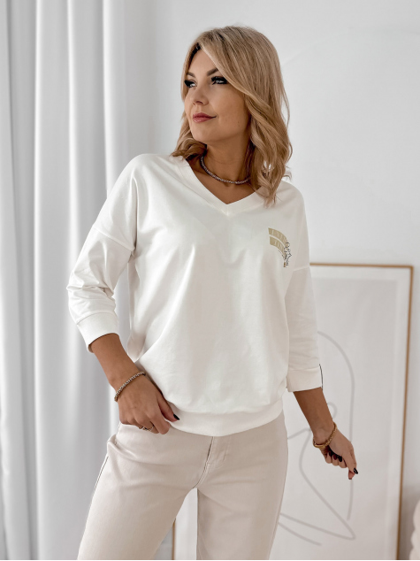 BLŪZE ALISON ECRU