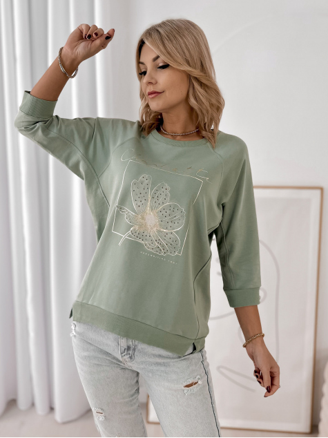 BLOUSE ARMITAGE MENTHE