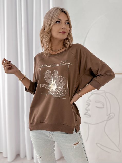BLOUSE ARMITAGE BROWN