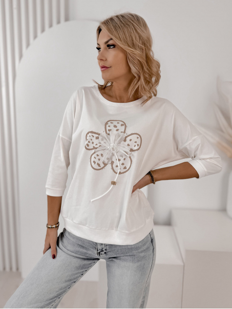 BLOUSE CAYCE ÉCRU