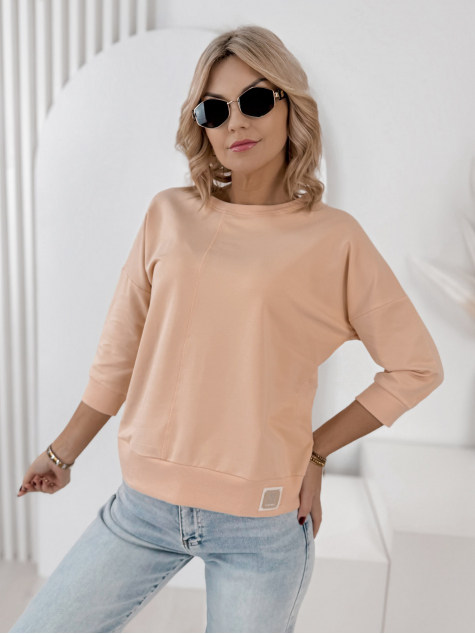 BLUSE MONALISA PFIRSICHFARBENE