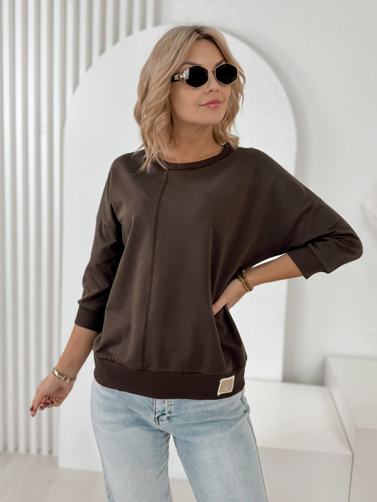 BLUSE MONALISA BRAUNE
