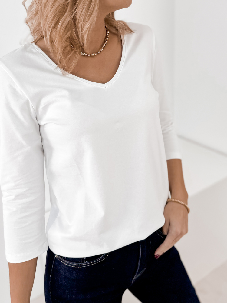 BLOUSE MICHELLE BLANC