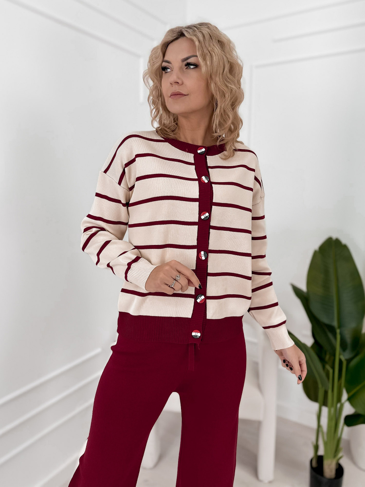 SET VERDI BURGUNDY