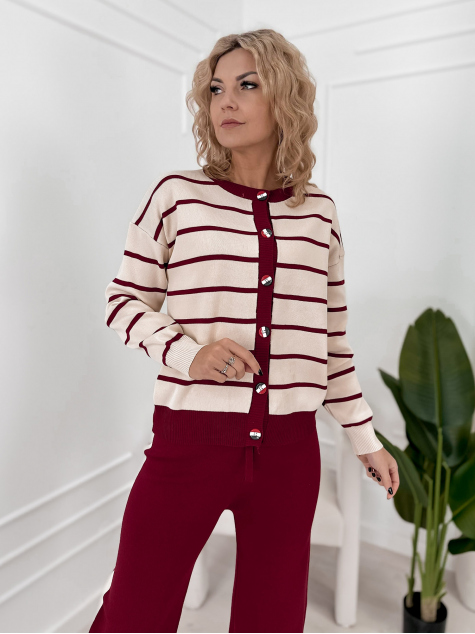 SET VERDI BURGUNDY