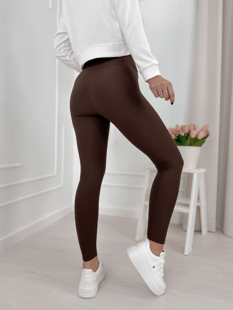 LEGGINGS OCAMPO DARK BROWN