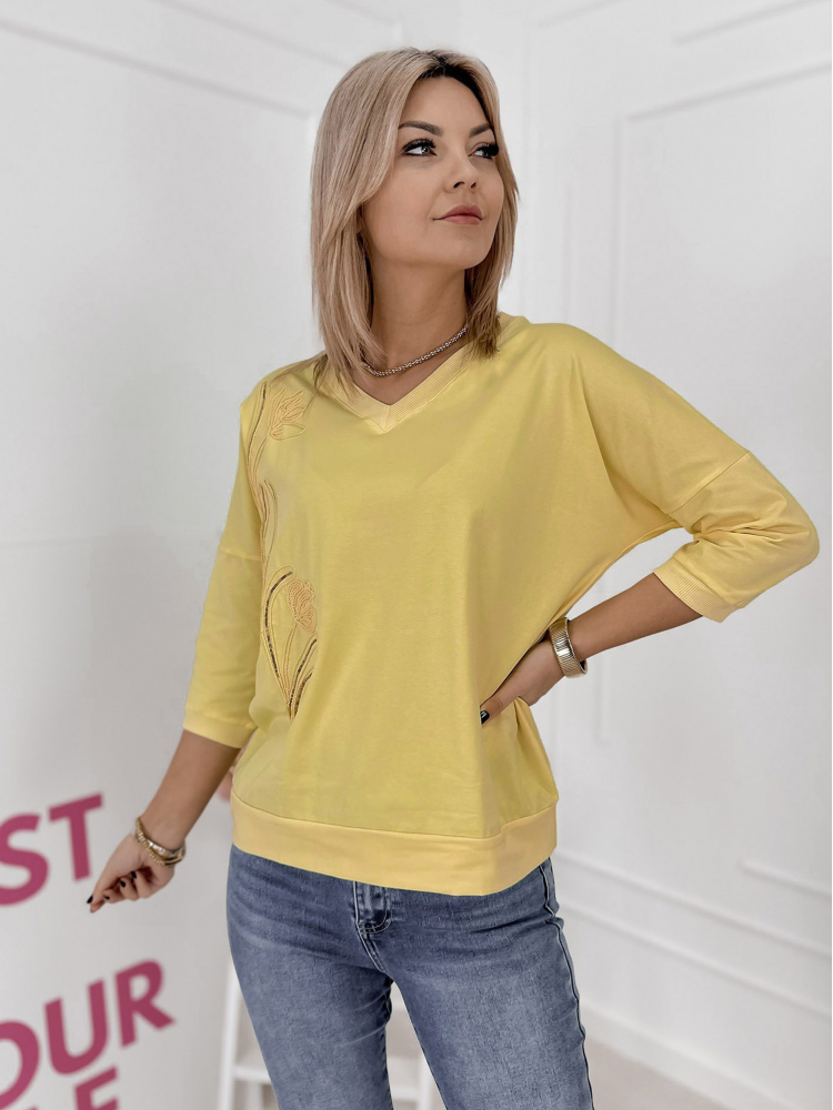BLUZA GOYA GALBENA