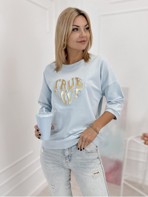 BLUZA VARY BLUE