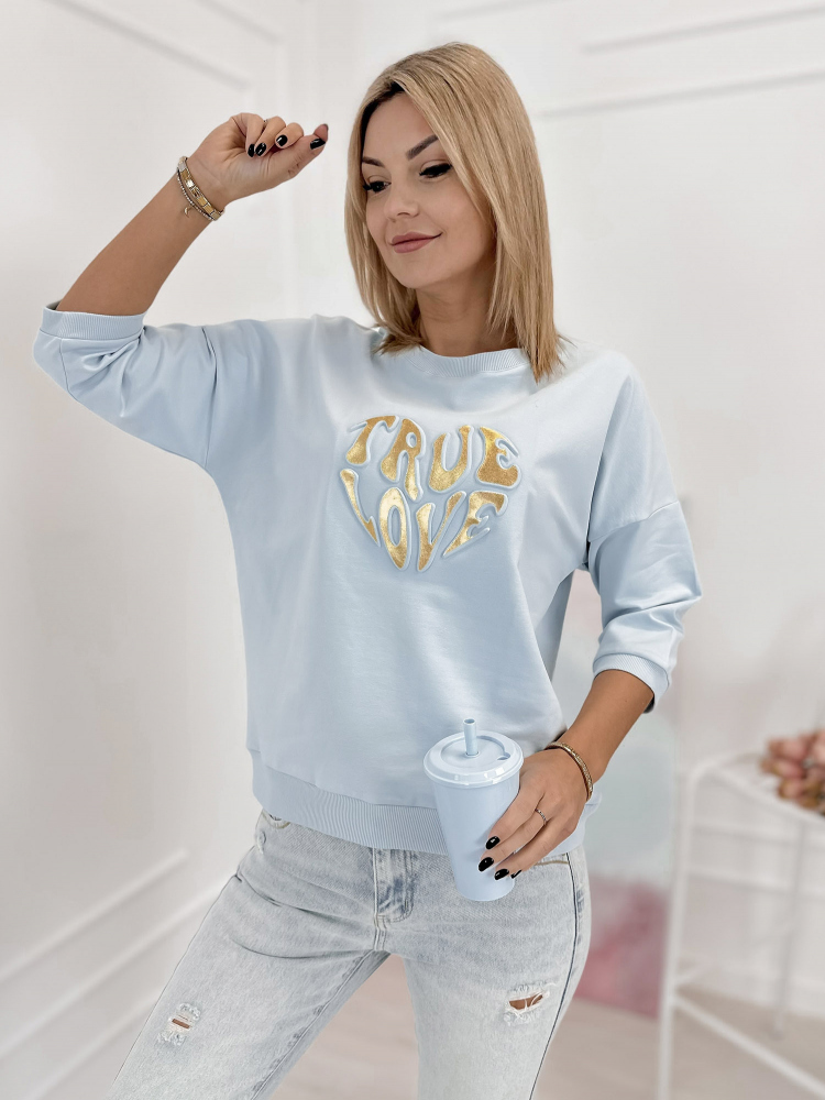 BLUZA VARY BLUE