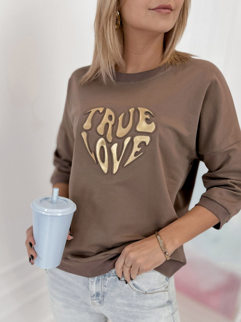 BLUSE VARIANTEN BRAUNE