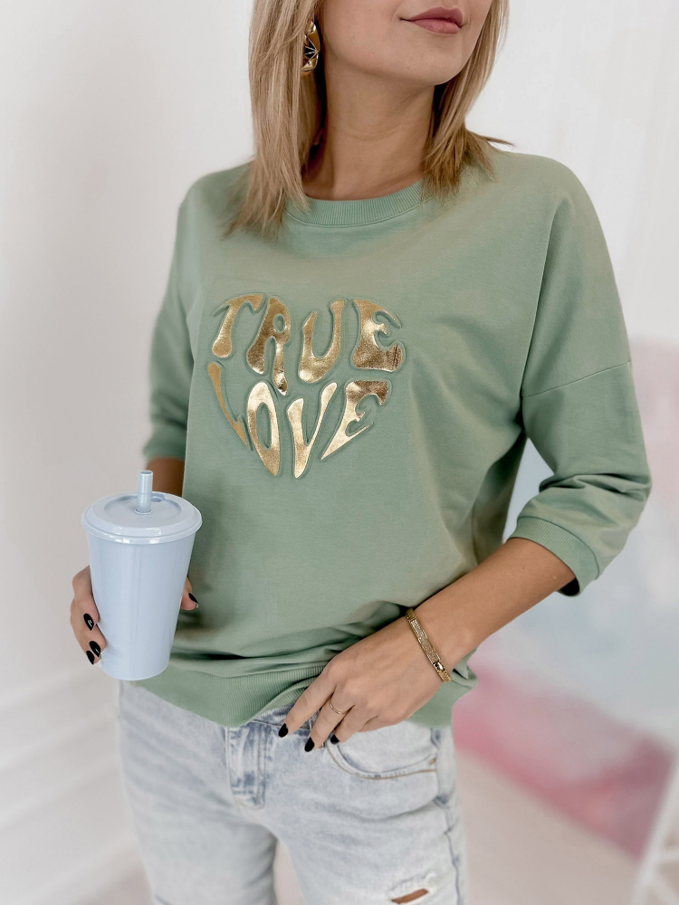 BLUSE PISTAZIENVARIATIONEN
