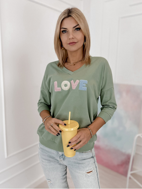 BLÚZKA PISTÁCIOVÁ MARGARÉTA