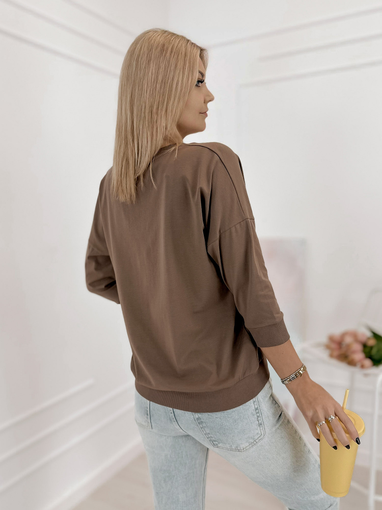 BLOUSE MARGERY BROWN