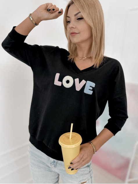 BLOUSE MARGERY BLACK