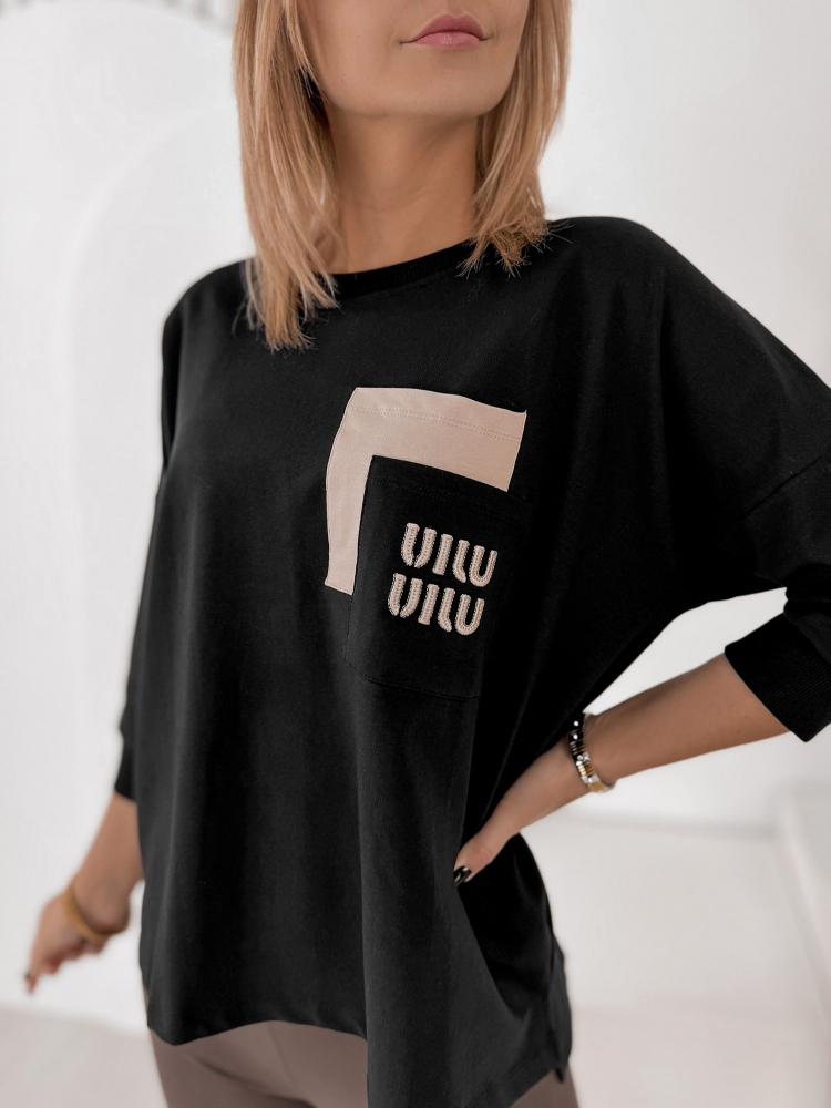 BLUZA RENLEY NEAGRA
