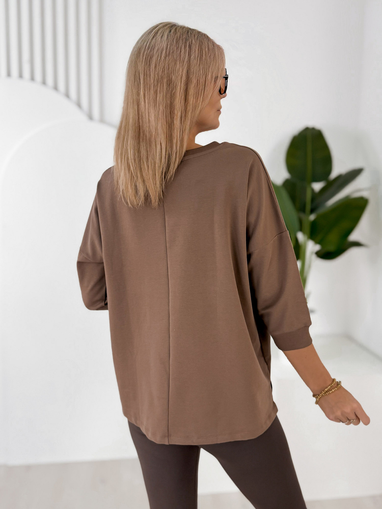 BLOUSE RENLEY BRUN