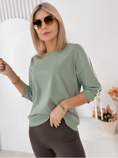 BLOUSE PISTACHE D'ORLANDO