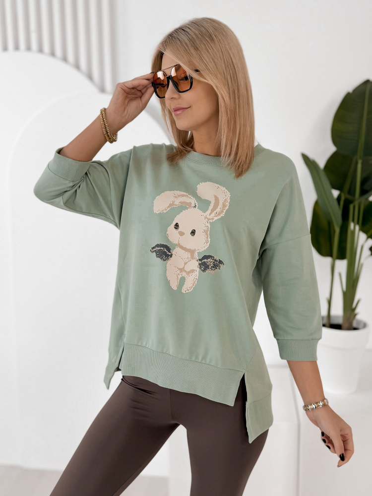 BLOUSE PISTACHIO FERRANTE