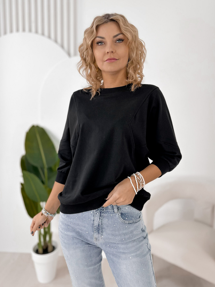 BLOUSE CALVINO BLACK