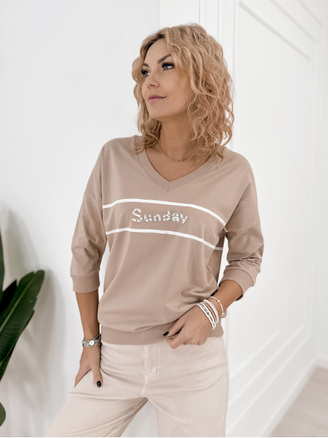 BLUSE TORRES BEIGE