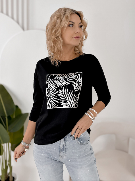 BLÚZKA ARIANE ČIERNA