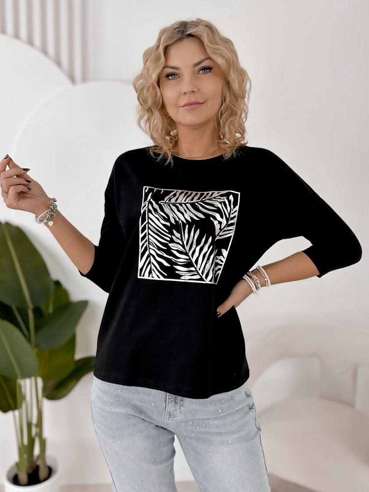BLÚZKA ARIANE ČIERNA