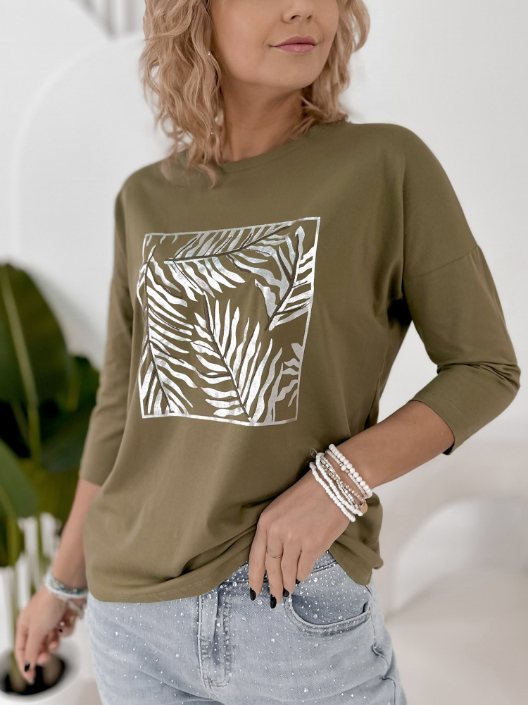 BLUZA ARIANE KAHKI