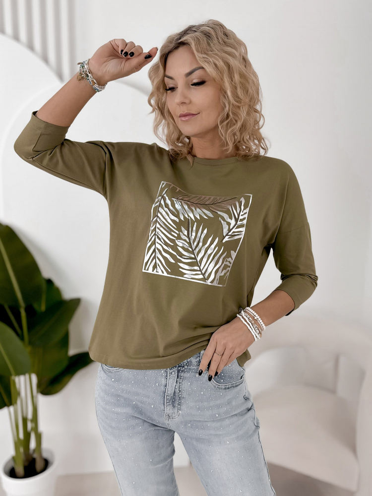 BLOUSE ARIANE KAHKI