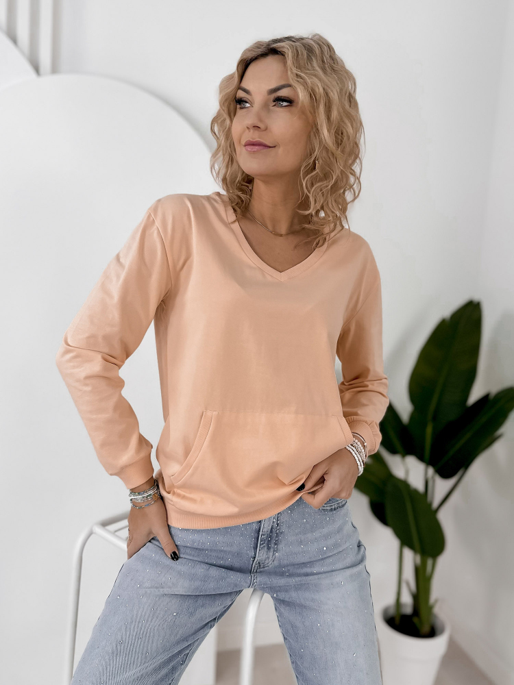 SWEATSHIRT CAVANI PEACH