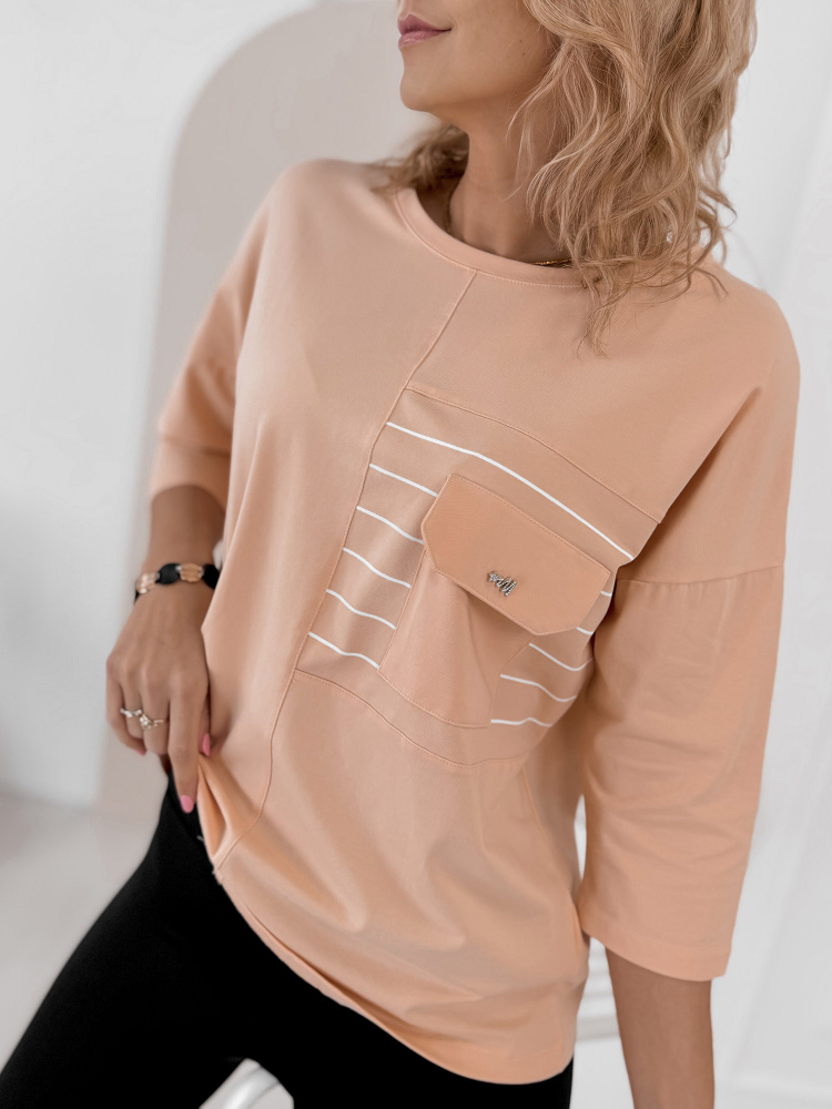 BLOUSE SABINE PÊCHE