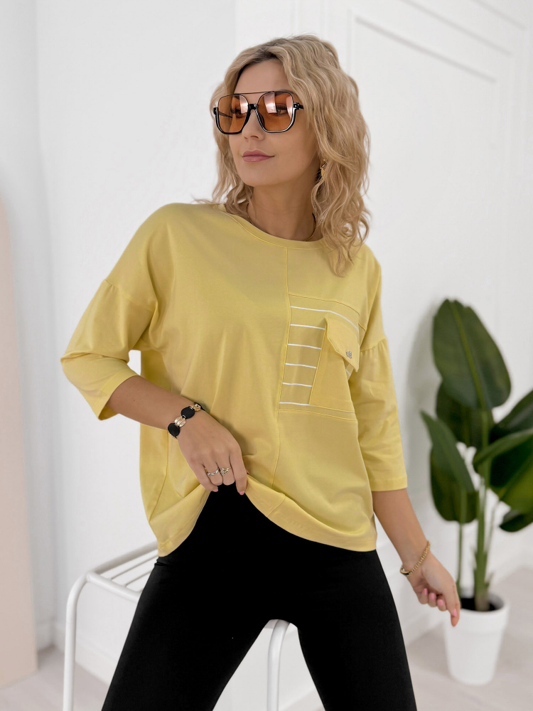 BLOUSE SABINE JAUNE